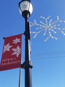 Etown banners for Christmas Etown banners for Christmas